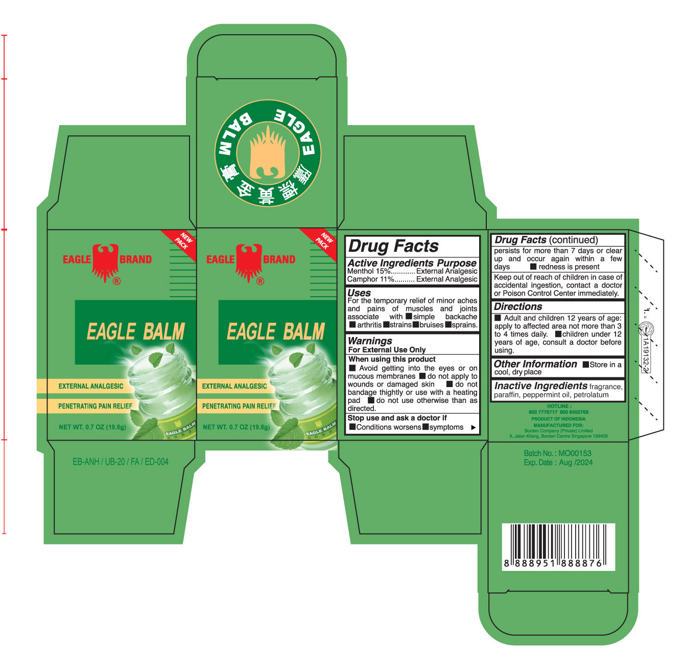 Pill image for Eagle Balm Borden