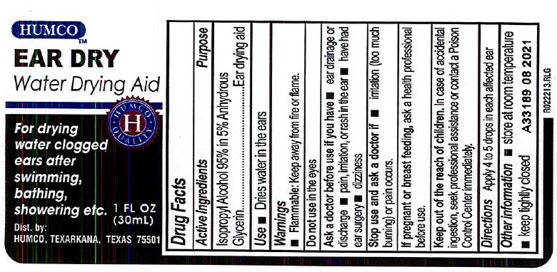 Pill image for Humco Ear Drops For Swimmers
