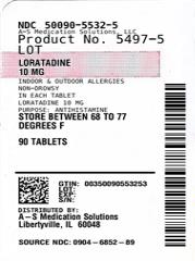 Pill image for Major Pharmaceuticals Allergy Drug Facts