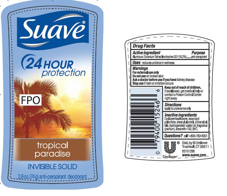 Pill image for Suave Is Tropical Paradise Antiperspirant Deodorant