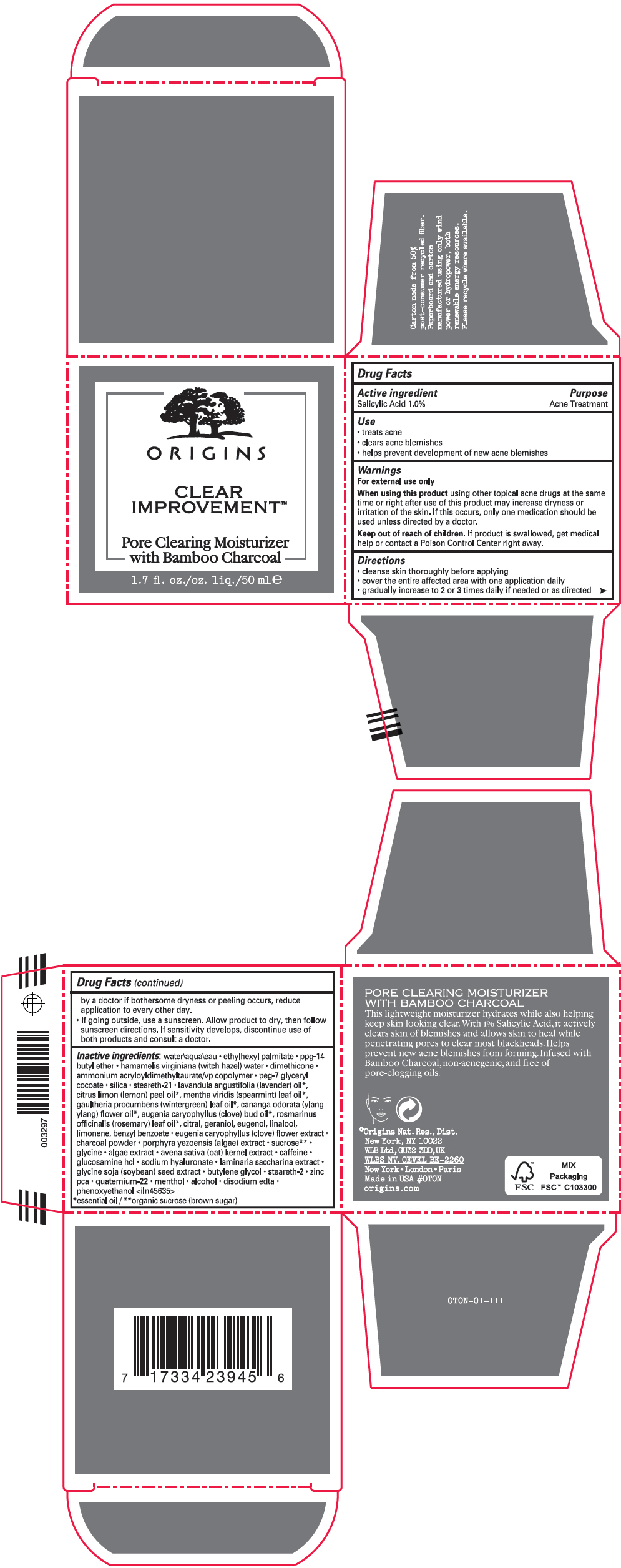 Pill image for Clear Improvement™ Pore Clearing Moisturizer