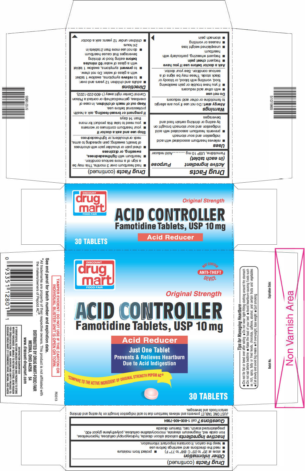 Pill image for Famotidine
