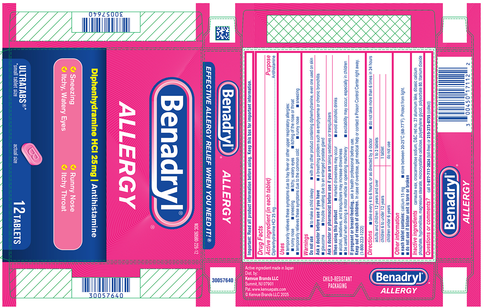 Pill image for Benadryl ®