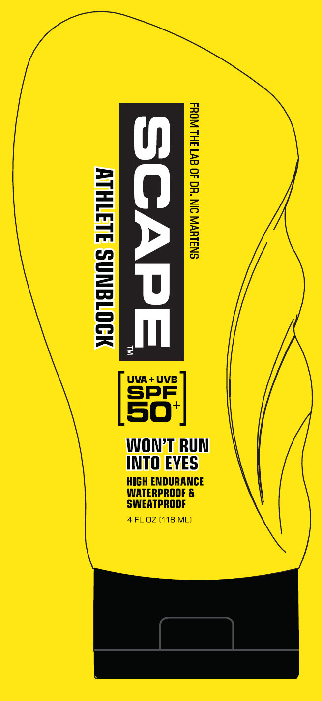 Pill image for Scape Spf 50+ Athlete Sunblock