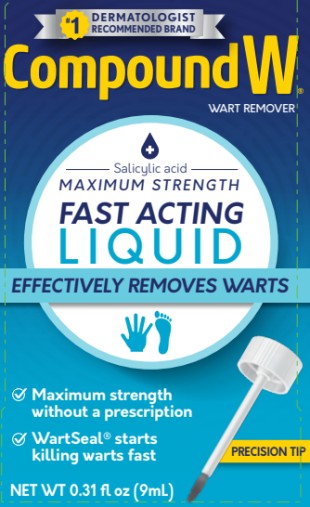 Pill image for Compound W Liquid 63029-592