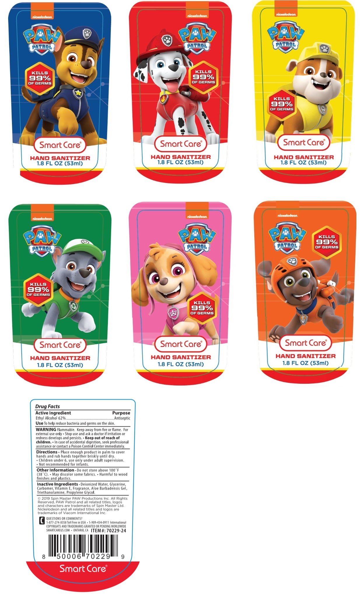 Pill image for Paw Patrol Hand Sanitizer