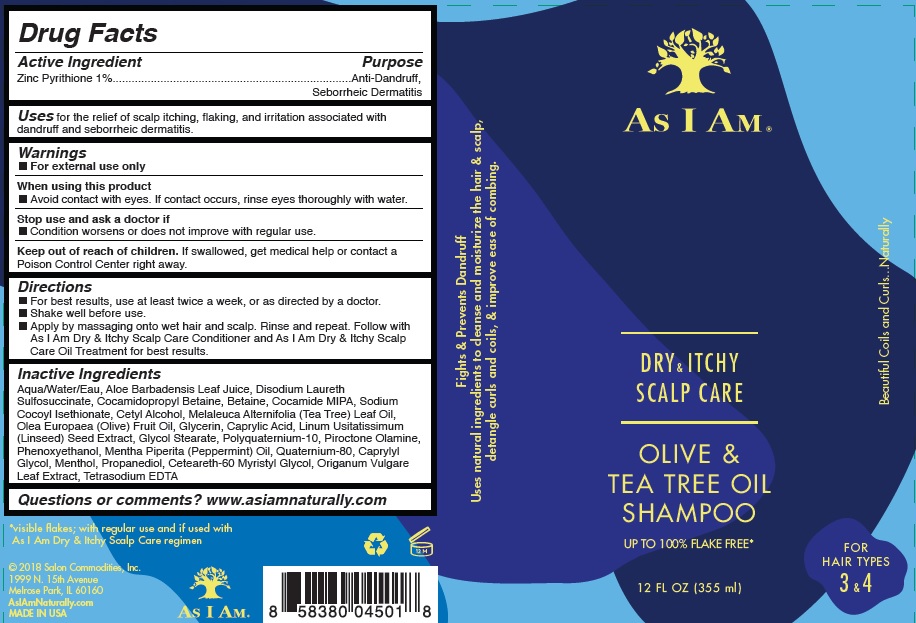 Pill image for As I Am - Dry & Itchy Scalp Care - Olive And Tea Tree Oil Shampoo