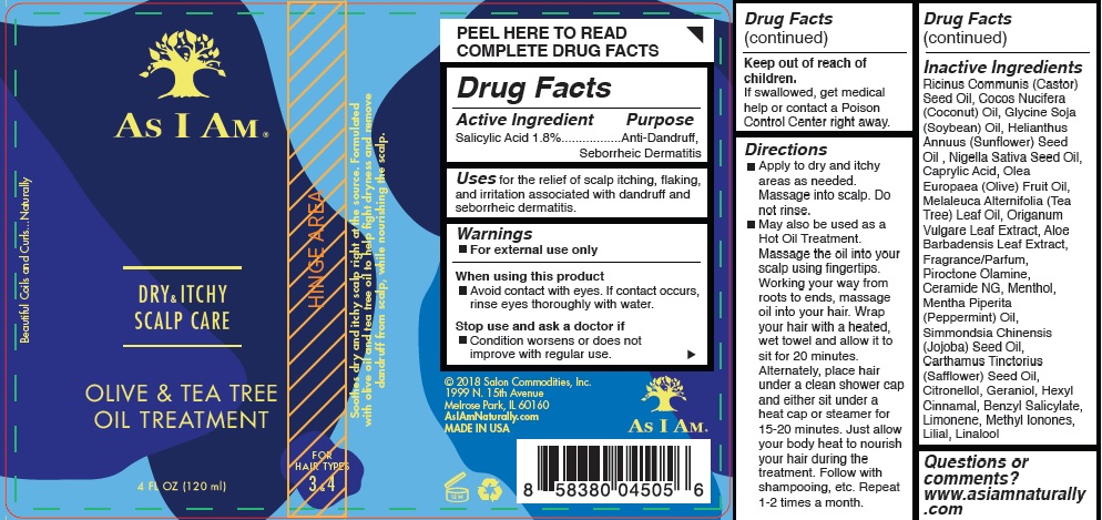 Pill image for As I Am - Dry & Itchy Scalp Care - Olive And Tea Tree Oil Treatment