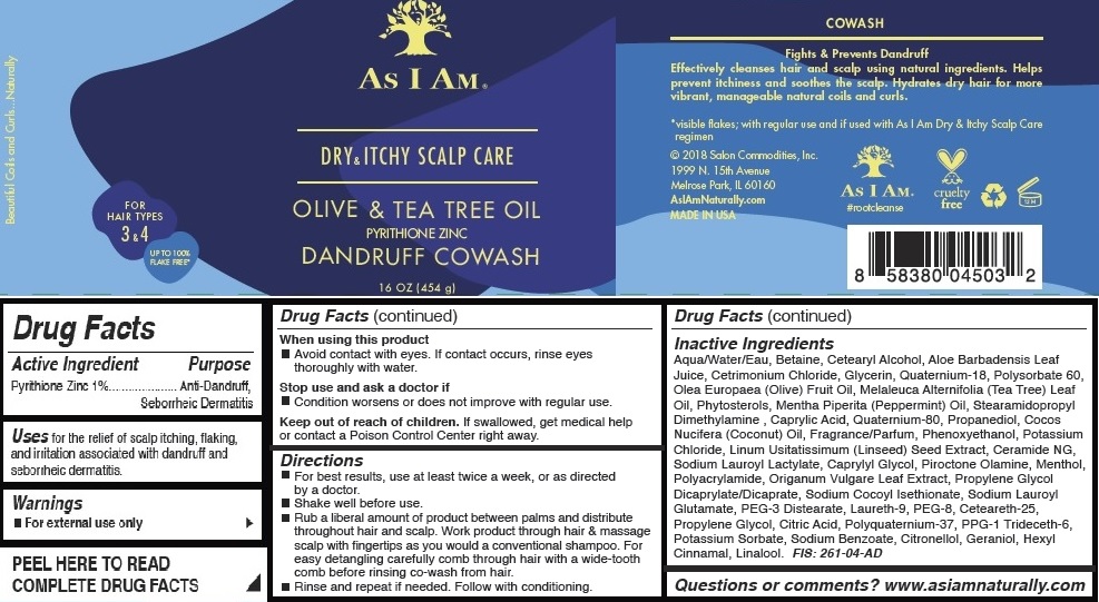 Pill image for As I Am - Dry & Itchy Scalp Care - Olive And Tea Tree Oil Co-wash