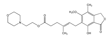 Pill image for Mycophenolate Mofetil, Usp