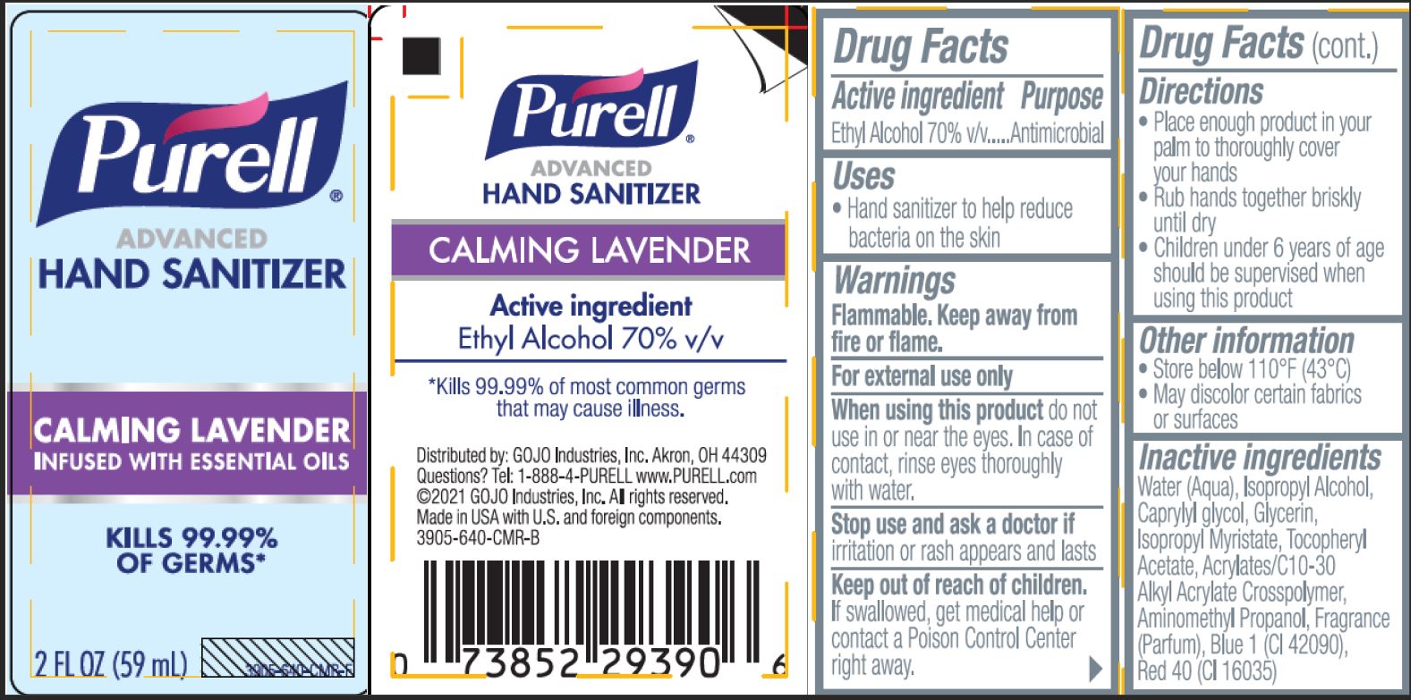 Pill image for Purell Advanced Hand Sanitizer Calming Lavender