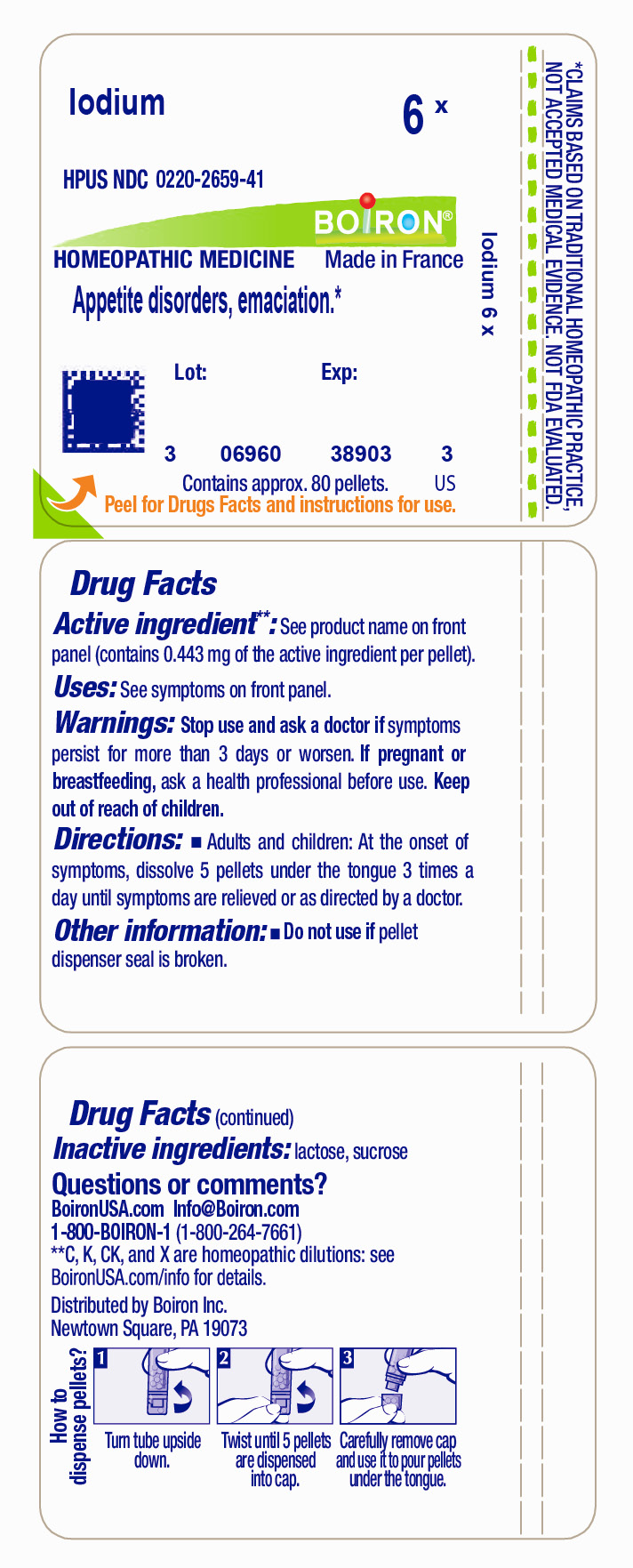 Pill image for Iodium 6x