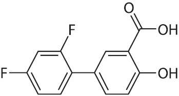 Pill image for Dolobid™ (diflunisal), 250 Mg And 375 Mg