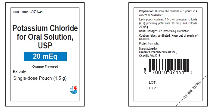 Pill image for These Highlights Do Not Include All The Information Needed To Use Potassium Chloride For Oral Solution Safely And Effectively. See Full Prescribing Information For Potassium Chloride For Oral Solution.