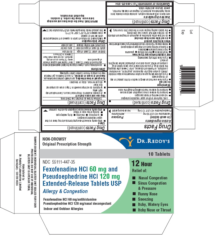 Pill image for Fexofenadine Hcl 60 Mg And Pseudoephedrine Hci 120 Mg Er Tablets Usp