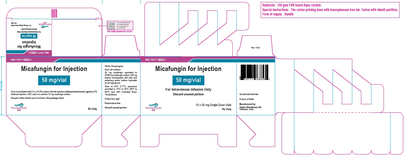 Pill image for Micafungin For Injection, For Intravenous Use