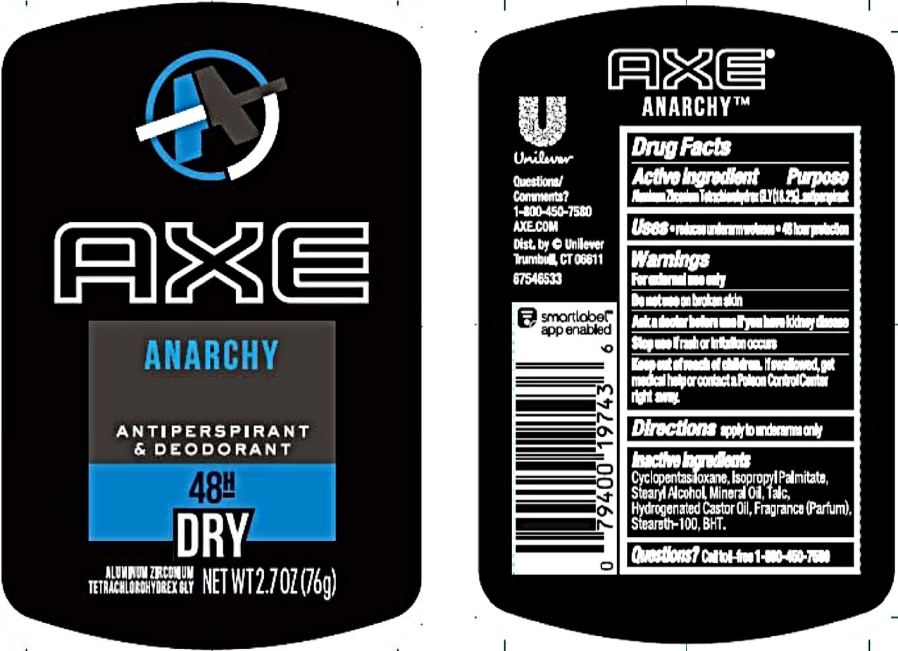 Pill image for Axe Anarchy 48h Dry Antiperspirant And Deodorant