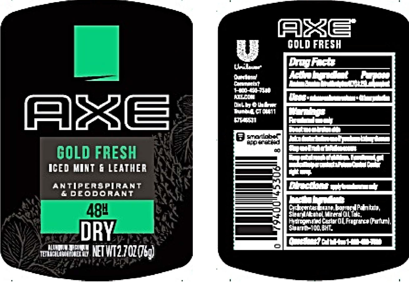 Pill image for Axe Gold Fresh 48h Dry Antiperspirant And Deodorant
