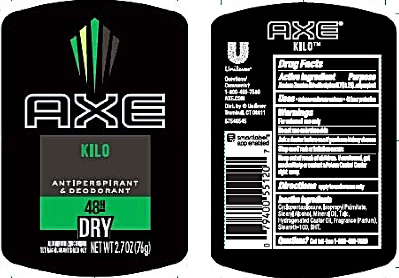 Pill image for Axe Kilo 48h Dry Antiperspirant And Deodorant