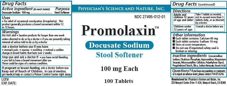 Pill image for Promolaxin™ Docusate Sodium Stool Softener