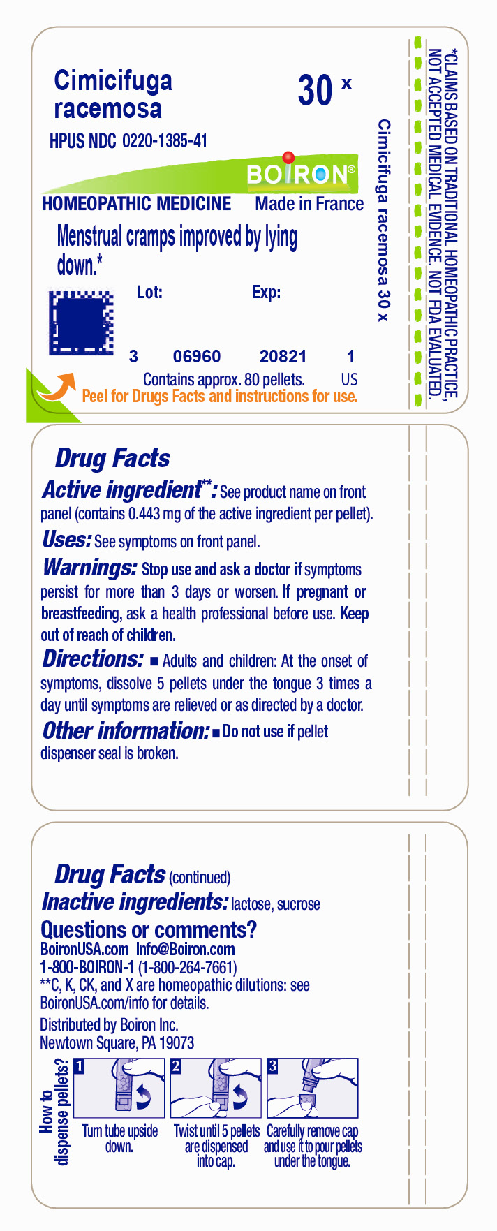 Pill image for Cimicifuga Racemosa 30x