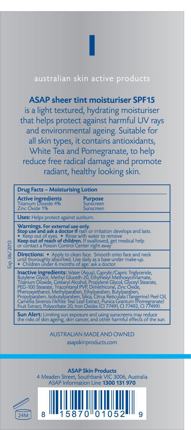 Pill image for Sheer Tint Moisturizer Spf 15