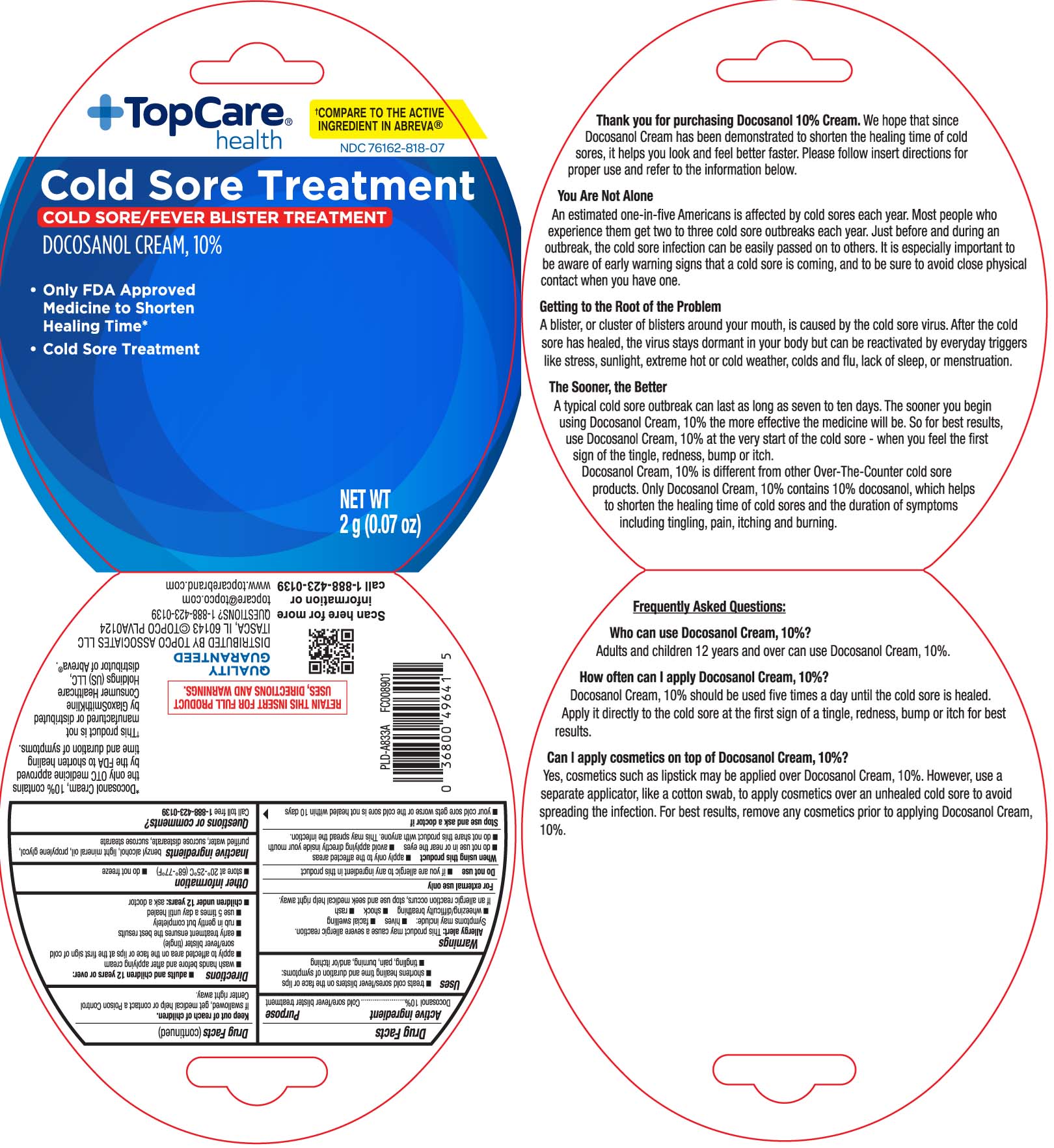 Pill image for Docosanol Cream, 10%