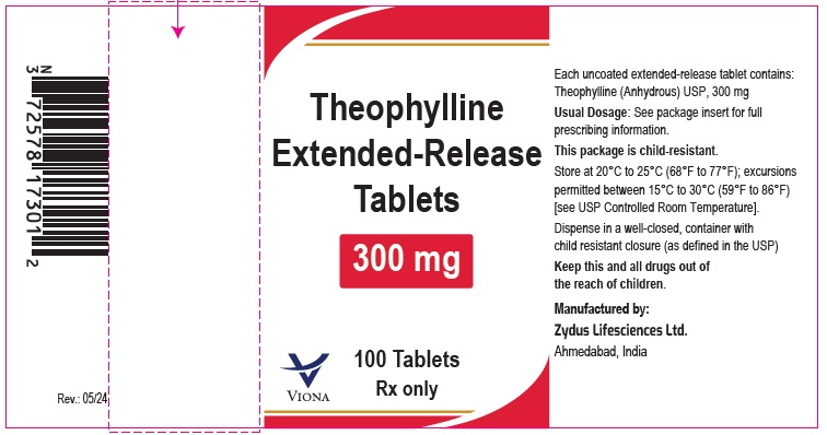 Pill image for Theophylline Extended-release Tablets