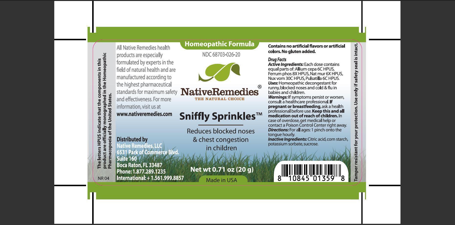 Pill image for sniffly sprinkles