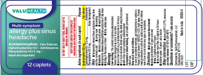 Pill image for Allergy Plus Sinus Headache