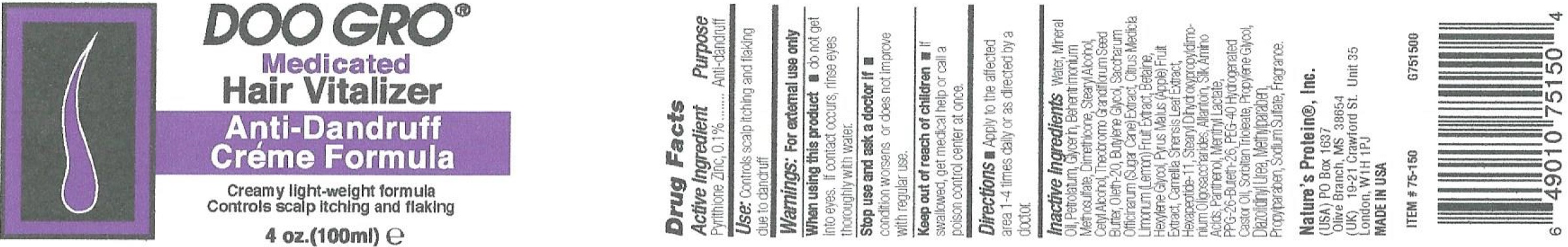 Pill image for Doo Gro Anti-dandruff Cream Vitalizer