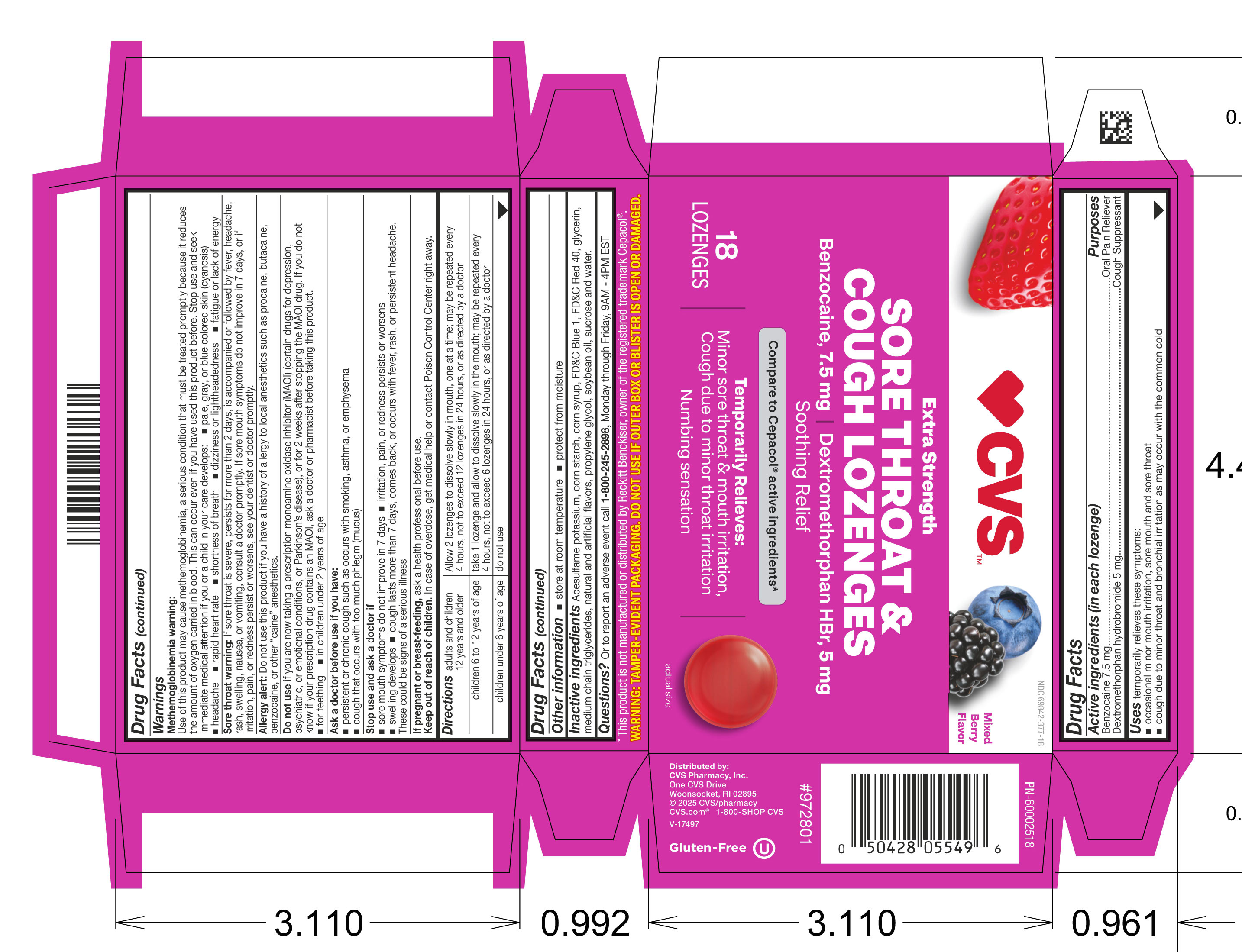Pill image for Benzocaine 7.5 Mg