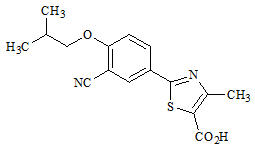 Pill image for These Highlights Do Not Include All The Information Needed To Use Febuxostat Tablets Safely And Effectively. See Full Prescribing Information For Febuxostat Tablets.