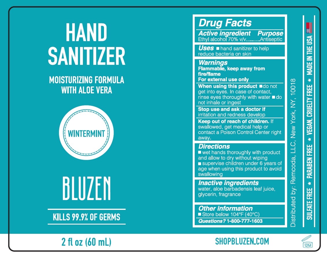 Pill image for Bluzen Hand Sanitizer-wintermint