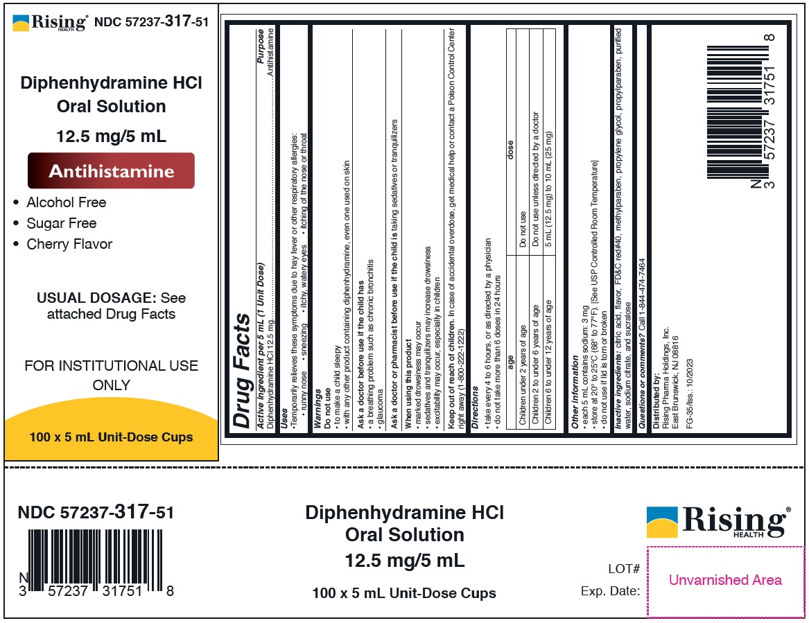 Pill image for Diphenhydramine Hcl Oral Solution 12.5 Mg/5 Ml