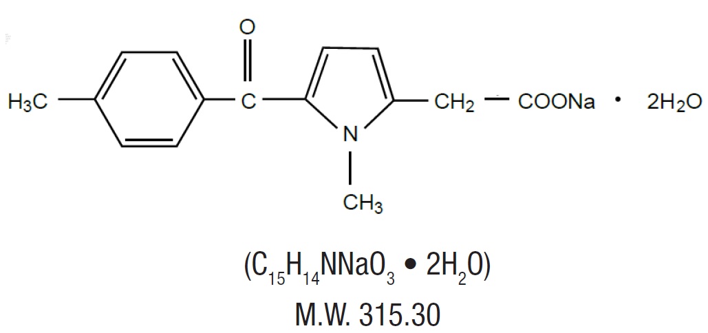 Pill image for Tolmetin Sodium Capsules, Usp
