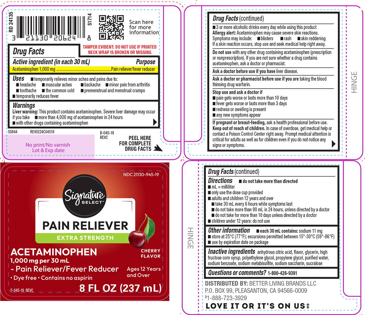 Pill image for Signature Select 44-045-30 Ml