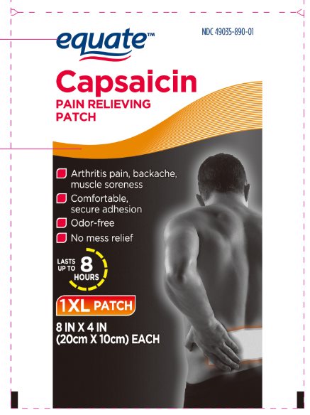 Pill image for Drug Facts - Equate Capsaicin Pain Relieving