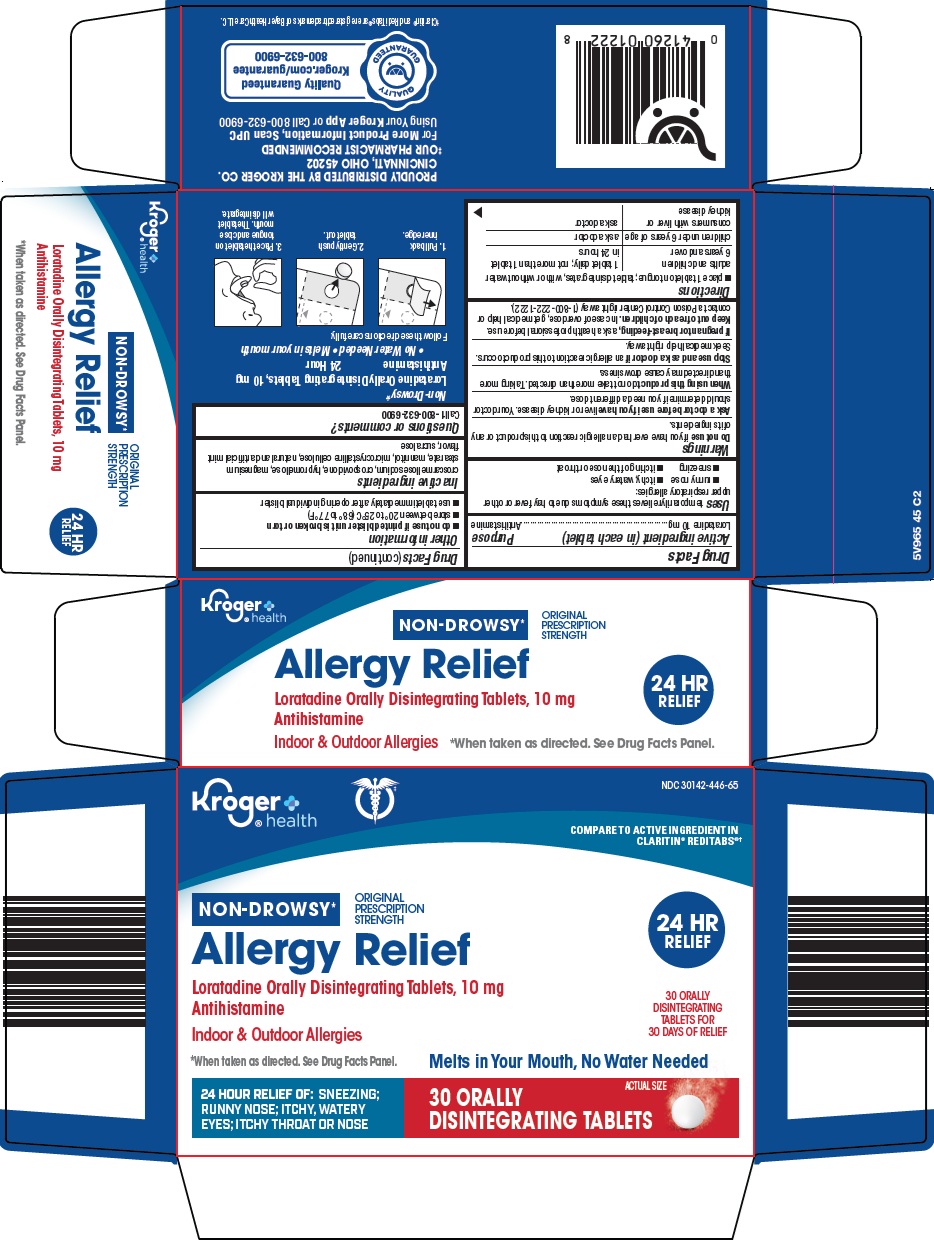 Pill image for Kroger Co. Allergy Relief Drug Facts