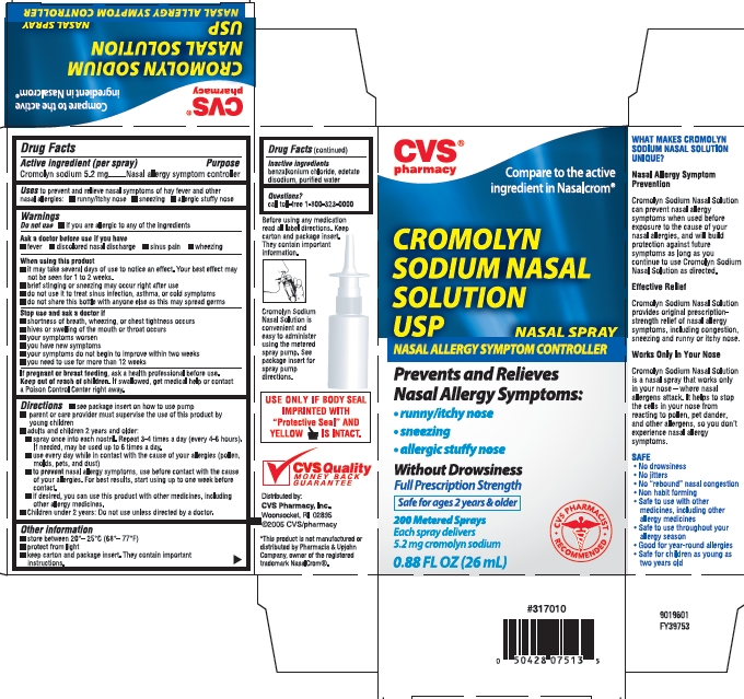 Pill image for Cromolyn Sodium Nasal Solution Usp