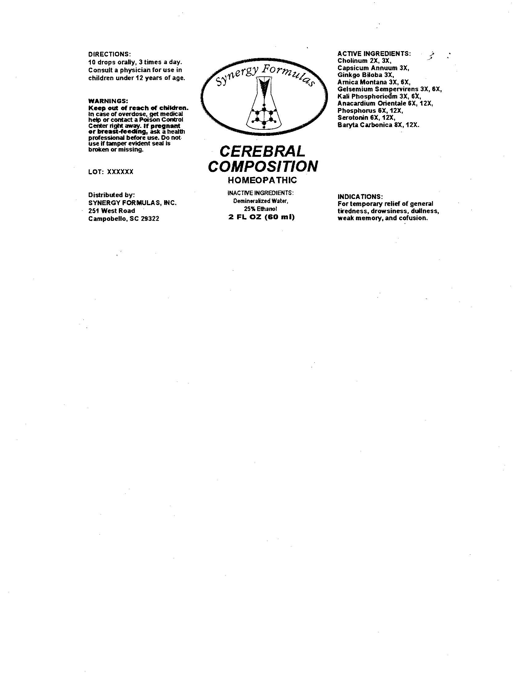 Pill image for Cerebral Composition