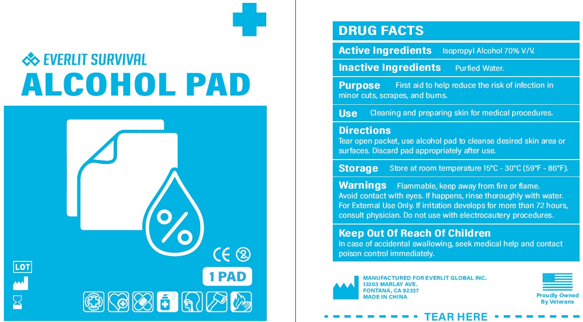 Pill image for Everlit Survival Alcohol Pad