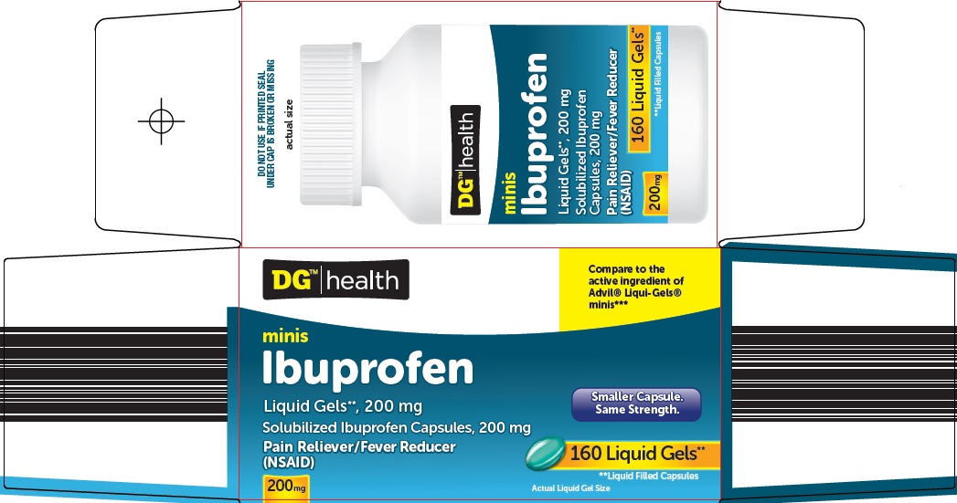 Pill image for Dolgencorp, Llc Ibuprofen Drug Facts