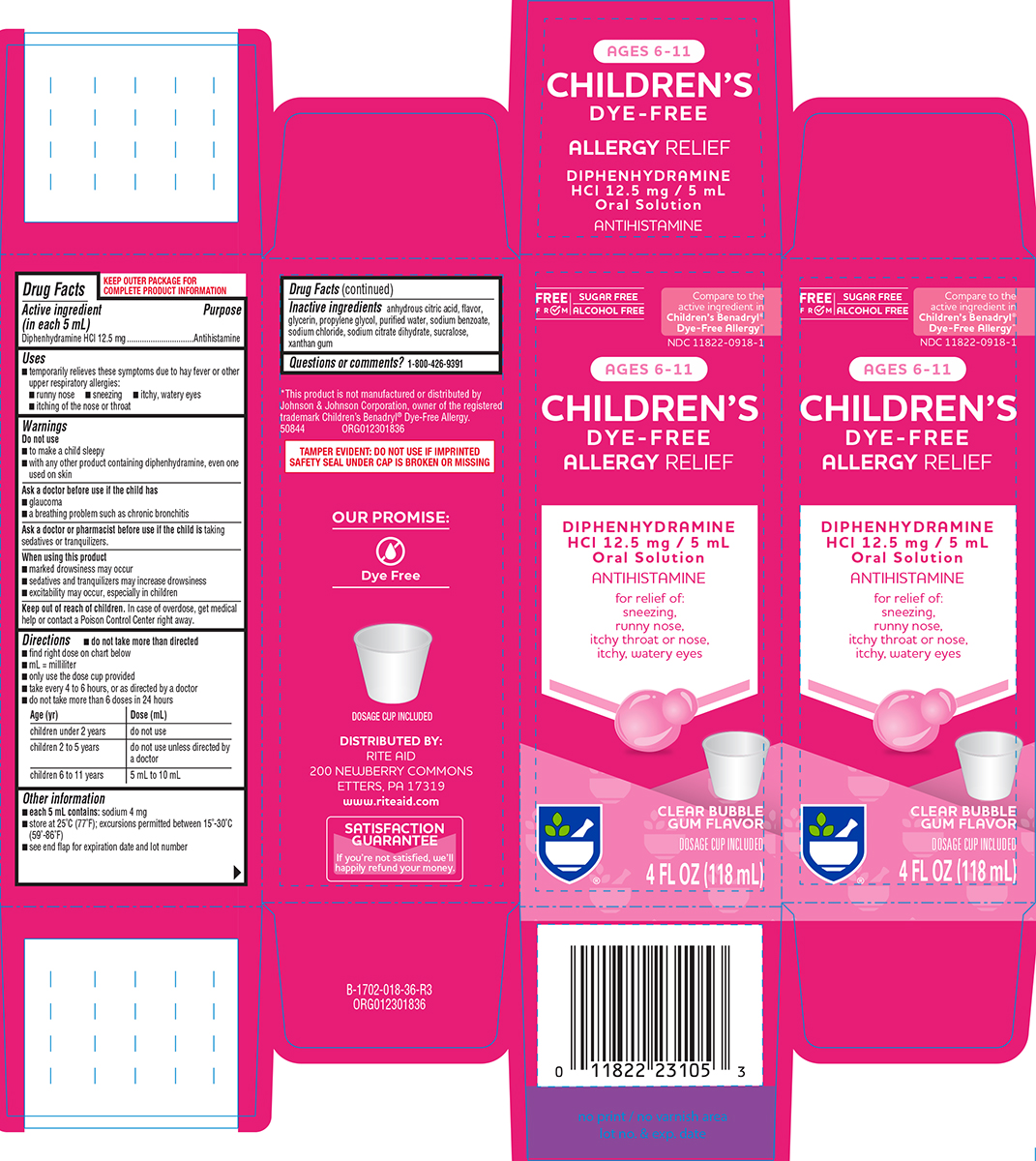 Pill image for Rite Aid 44-018