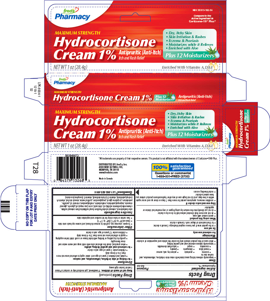 Pill image for Fred's Hydrocortisone Cream 1%