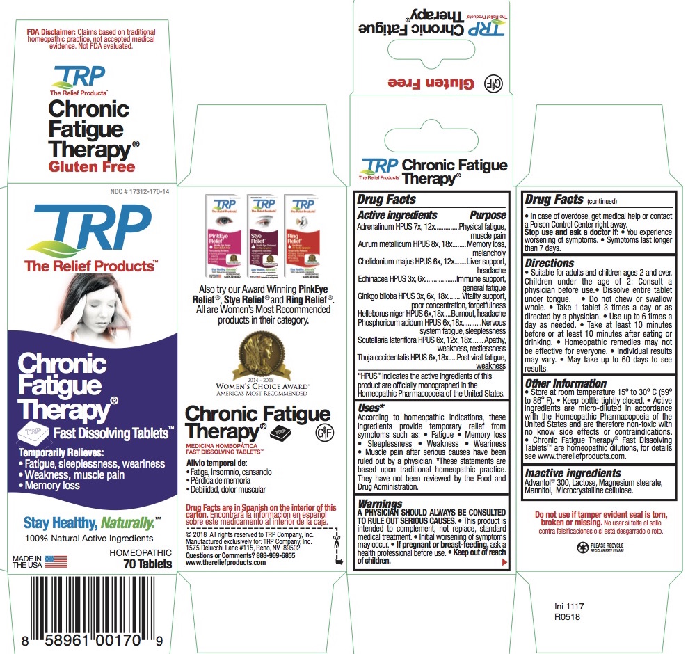 Pill image for Chronic Fatigue Therapy Fast Dissolving Tablets