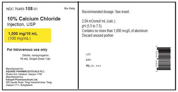 Pill image for These Highlights Do Not Include All The Information Needed To Use 10% Calcium Chloride Injection Safely And Effectively. See Full Prescribing Information For10% Calcium Chloride Injection.