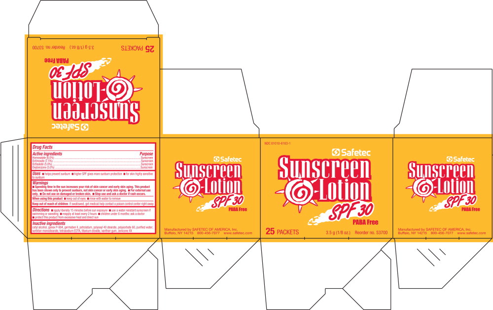 Pill image for 61010-6103, Sunscreen