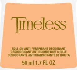 Pill image for Timeless Anti-perspirant Roll-on Deodorant
