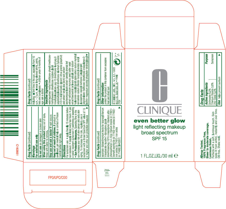 Pill image for Even Better Glow Light Reflecting Makeup Broad Spectrum Spf 15